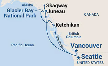 Ports on Alaskan Cruise