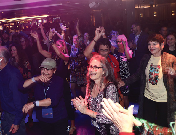 Alaska Cruise - Journey to Wellness - Party and Dancing